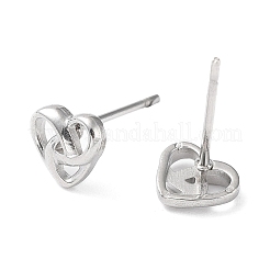 Серьги-гвоздики из нержавеющей стали 304&nbsp;EJEW-Q788-08P