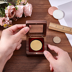 Cajas magnéticas para embalaje de insignias de madera&nbsp;CON-WH20006-017B