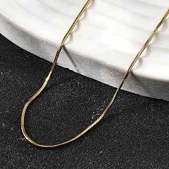 0.9 мм 304 нержавеющая сталь змейка ожерелья для женщин и мужчин&nbsp;LS-STAS-V011-04A-G