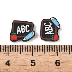 Handgemachter Ton-Cabochon&nbsp;CLAY-A007-15A