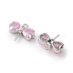 Латунный микро-паве кубический цирконий&nbsp;KK-L250-07P