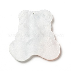 Pendentifs en acrylique opaque imprimé&nbsp;LS-SACR-G031-01C