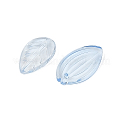 Прозрачные стеклянные бусины градиентного цвета&nbsp;GLAA-B026-01B