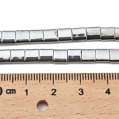 Гальванические немагнитная синтетический гематит бисер пряди&nbsp;G-G089-B02-09