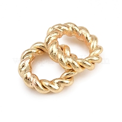 Anneaux de jonction fermés soudés en laiton&nbsp;KK-K253-15C-03G