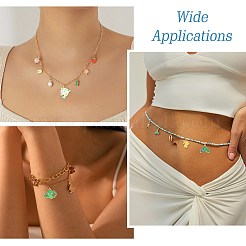 9 шт. 9 стиля эмалевых подвесок из нержавеющей стали 304&nbsp;STAS-CJ0003-25