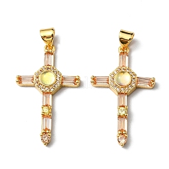 Стойки обшивки латунь микро проложить Циркон подвеску&nbsp;KK-P235-08G-01