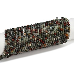 Природные африканские гелиотроп бисер пряди&nbsp;G-S388-A02-4mm