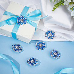 6 шт. латунные пуговицы с 1 отверстиями на ножке&nbsp;BUTT-FG0001-15C