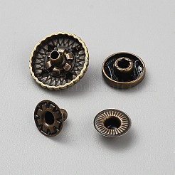 Boutons-pression en alliages&nbsp;FIND-TAC0037-07A-AB