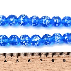 Handgemachte Murano Glas Perlen Stränge&nbsp;LAMP-H071-01C-10