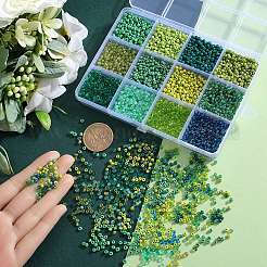 156 г 12 стеклянных бисера&nbsp;SEED-SC0001-32B-08