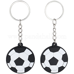 20 llavero de silicona de la serie deportiva&nbsp;KEYC-SC0002-01A