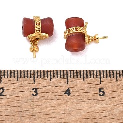 Natürliche rote Achat-BecherKlaue&nbsp;GG-D002-07G