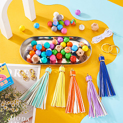 Kit de fabrication de bracelet porte-clés bricolage&nbsp;DIY-TA0004-20