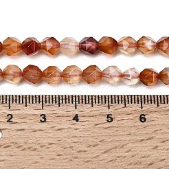 Натуральный красный агат бисер нитей&nbsp;G-Z119-A02-01