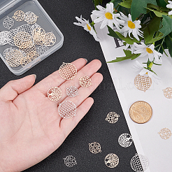 48 шт. 8 стильных латунных соединителя&nbsp;KKC-SC0001-02