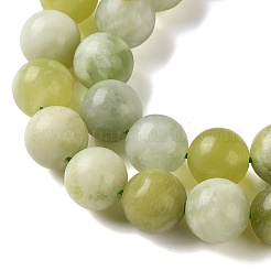 Natur Xiuyan Jade Perlen Stränge&nbsp;GG-G004-A01-10mm