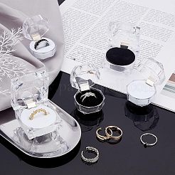 16шт 4 стиля прозрачный пластик OBOX-FG0001-01