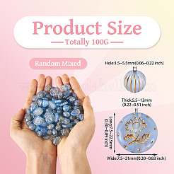 100 g de perlas acrílicas transparentes&nbsp;MACR-TA0002-02B