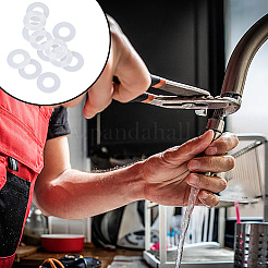 100 шт нейлоновые шайбы&nbsp;FIND-CN0002-17C