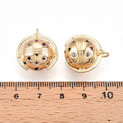 Латунные микро проложить кубического циркония подвески&nbsp;ZIRC-T016-15