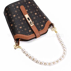 Cinturino per borsa con perle imitazione plastica abs ad alta lucentezza&nbsp;AJEW-BA00061
