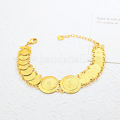 Элегантные латунные браслеты-монетки для женщин&nbsp;UY6999