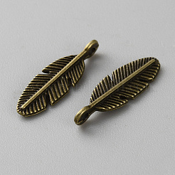 Tibetischer stil Aluminium Anhänger & Charms&nbsp;FIND-WH0519-58A