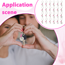 24шт брелок из сплава 12 стилей&nbsp;KEYC-PH01551