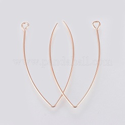 Ионное покрытие (ip) крючки для сережек из нержавеющей стали 304&nbsp;STAS-K184-05-01RG