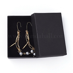 Nacre Pendants d'oreilles&nbsp;EJEW-JE03905-04