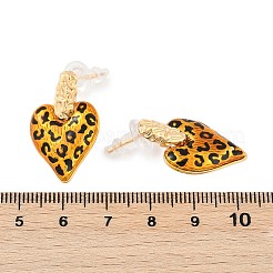 Серьги-гвоздики из латуни&nbsp;EJEW-P301-09G