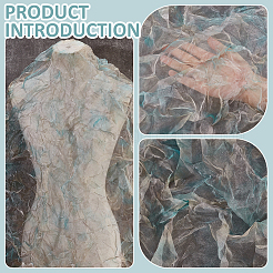 Ткань органза для поделок своими руками&nbsp;DIY-WH0504-309A