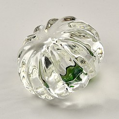 Стеклянные тыквенные витрины украшения&nbsp;DJEW-WH0043-71A-03