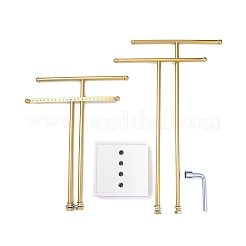 4-ярусные железные т-образные стойки для ювелирных изделий&nbsp;LS-ODIS-C008-03G