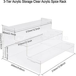 Alzate per display action figure in acrilico a 3 livello&nbsp;ODIS-WH0034-15A