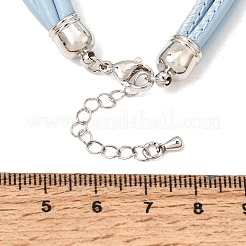 Braccialetti in pelle microfibra e cordino multistrato&nbsp;FB-CBA983F-01P-08
