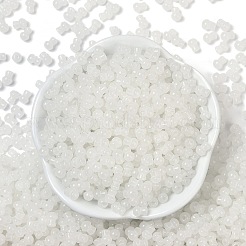 Стеклянные бусины прозрачных цветов&nbsp;SEED-R001-01A