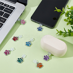 8 шт. 8 стиля пластиковых мобильных пылезащитных заглушек&nbsp;HJEW-OC00183