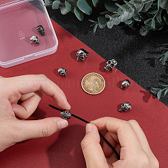 8 шт. 8 стиля хэллоуин бусины из нержавеющей стали 304&nbsp;STAS-UN0059-62