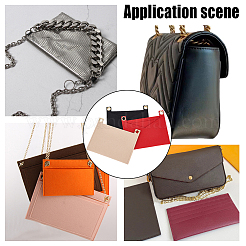 3 x Organizer-Einsatz für Filztaschen in 3 Farben&nbsp;PURS-WR0006-82B
