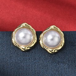 Латунь серьги стержня&nbsp;EJEW-H180-03G