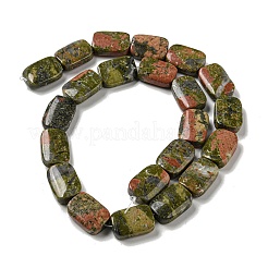 Chapelets de perles en unakite naturelle&nbsp;G-M420-M01-02