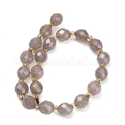 Fili di perle agata grigio naturale &nbsp;GG-CBA4A3B-A02