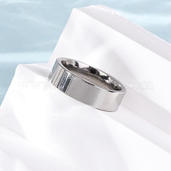 201 Edelstahl-Breitband-Fingerringe&nbsp;RJEW-K252-02C-P