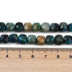 Натуральные нити из окрашенных тигровым глазом бусин&nbsp;G-H028-A01-02A