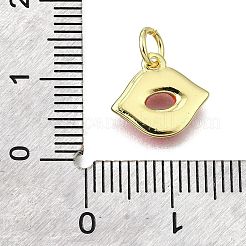 Латунь эмаль подвески&nbsp;KK-V007-39G