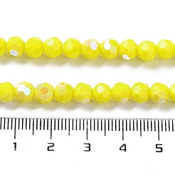 Chapelets de perles en verre opaques&nbsp;EGLA-A035-P6mm-L04
