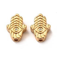 Латунные микропаве из прозрачного кубического циркония&nbsp;ZIRC-P086-01G